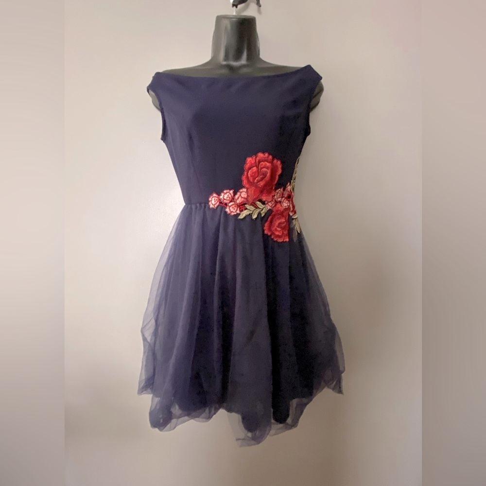 Windsor navy blue formal dress